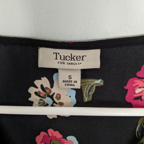 Tucker Floral Sleeveless Dress Size Small - Picture 3 of 6